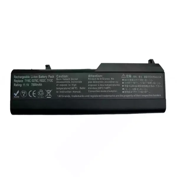 Laptop akkumulátort az DELL T116C K738H T112C