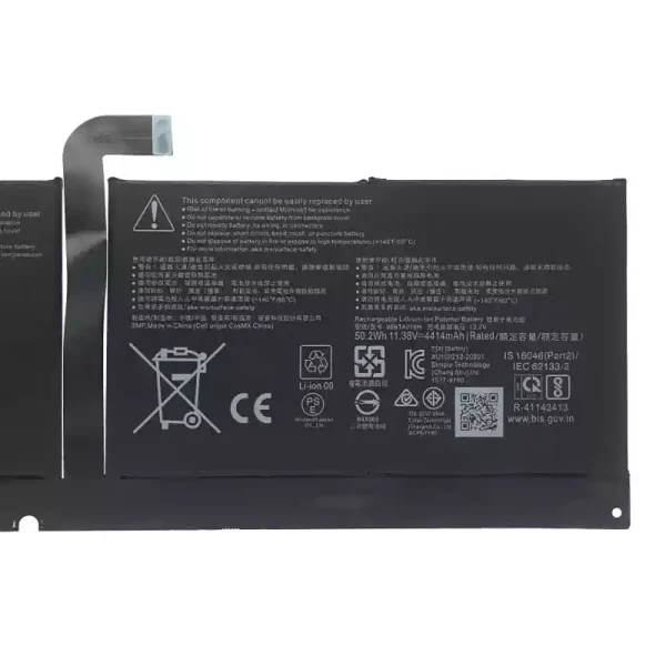 Laptop akkumulátort az 96BTA016H 96BTA015H DYNC01,Microsoft Surface Pro 8 1983 1982 - Image 3
