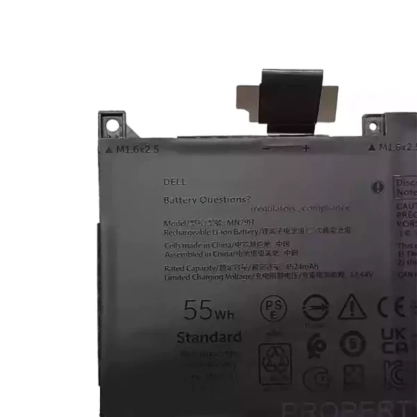 Laptop akkumulátort az Dell MN79H NXRKW - Image 3