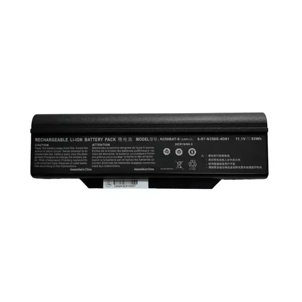 Laptop akkumulátort az N350BAT-9 6-87-N350S-4D81