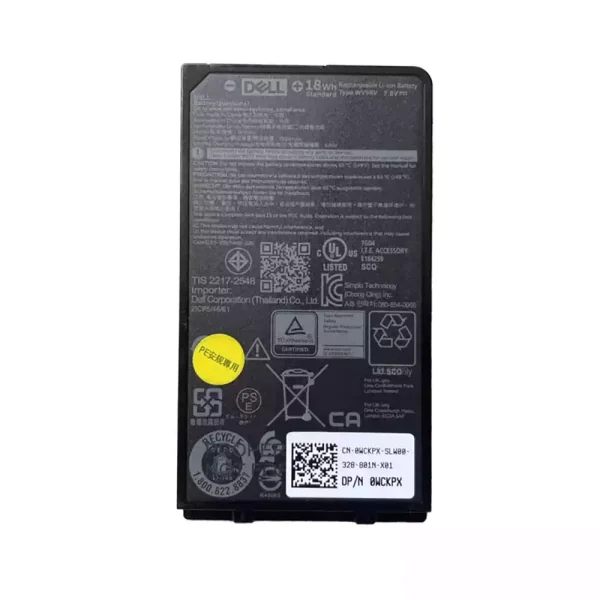 Laptop akkumulátort az DELL WV9RV WCKPX
