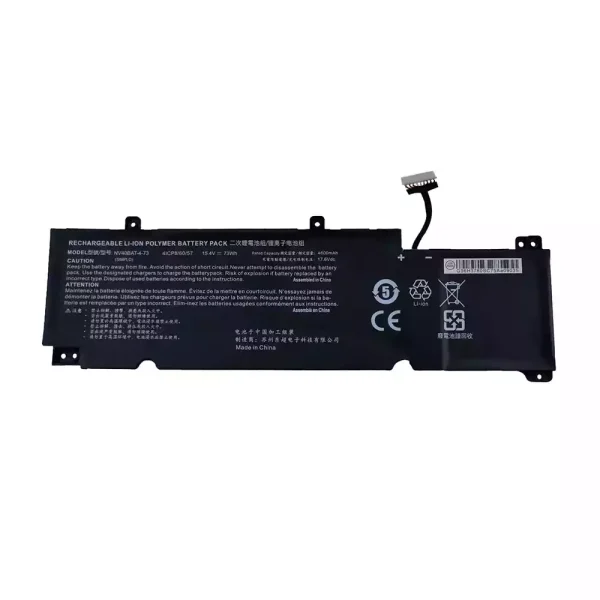 Laptop akkumulátort az NV40BAT-4-73 6-87-NV4RS-74M00