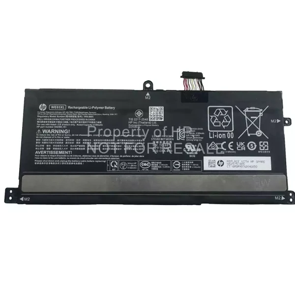 Laptop akkumulátort az HP WE03XL TPN-IB0X N42575-005 N42388-1E1