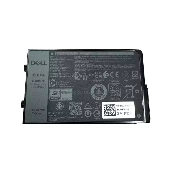 Laptop akkumulátort az DELL 6WVHD VDDJY