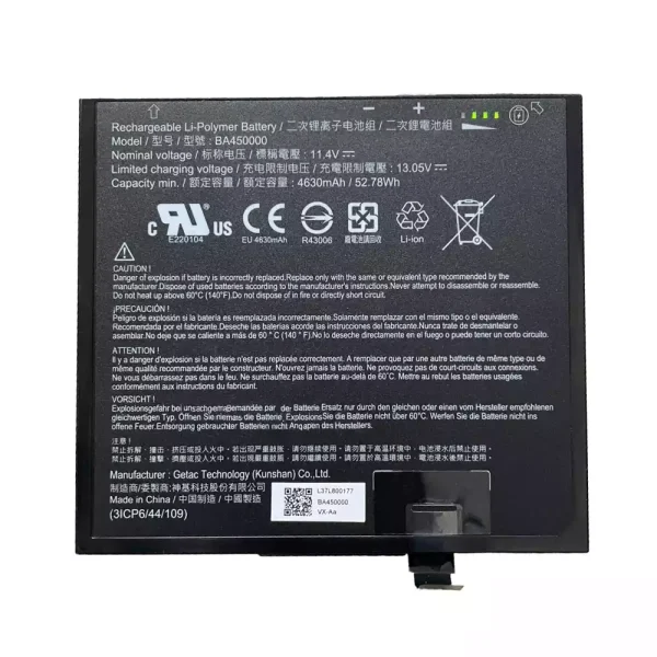 Laptop akkumulátort az BA450000
