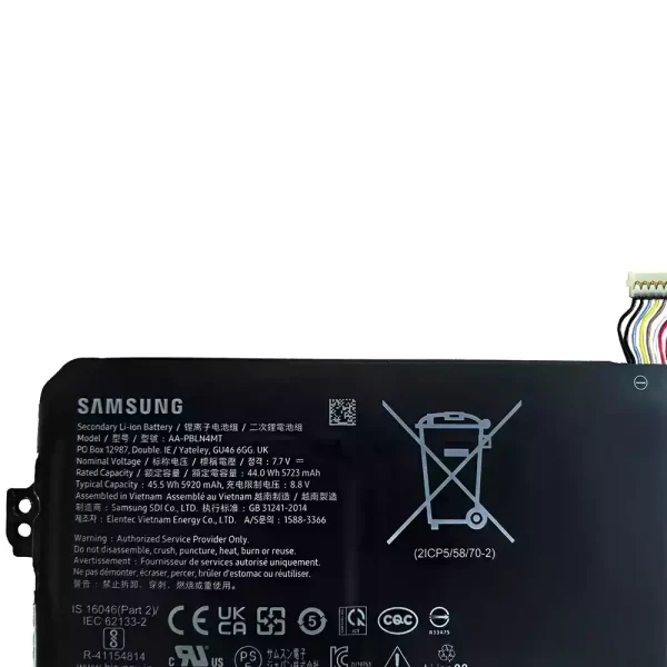 Laptop akkumulátort az Samsung AA-PBLN4MT AA-PBQN4TR - Image 3