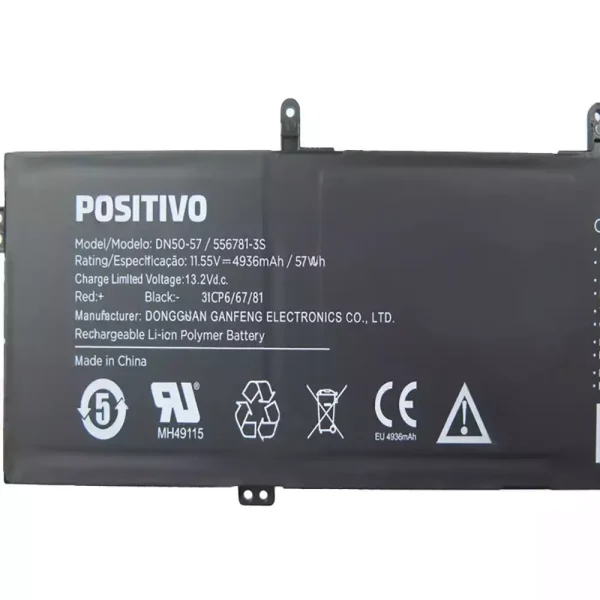Laptop akkumulátort az POSITIVO DN50-57 556781-3S - Image 3