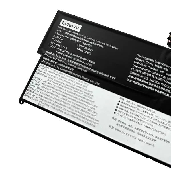 Laptop akkumulátort az LENOVO L19M4PG4 L19C4PG4 L19D4PG3 - Image 3