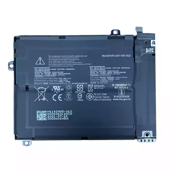 Laptop akkumulátort az Microsoft Surface Pro 9 2038 1996 1997 2032 DYNM04 - Image 3
