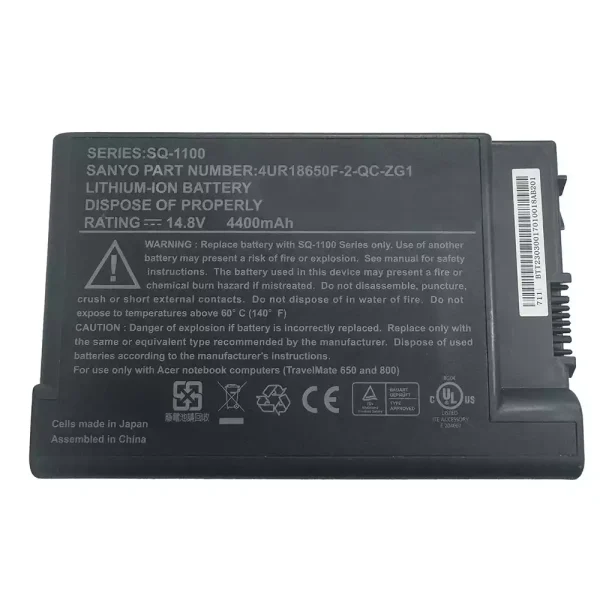 Laptop akkumulátort az ACER SQ-1100