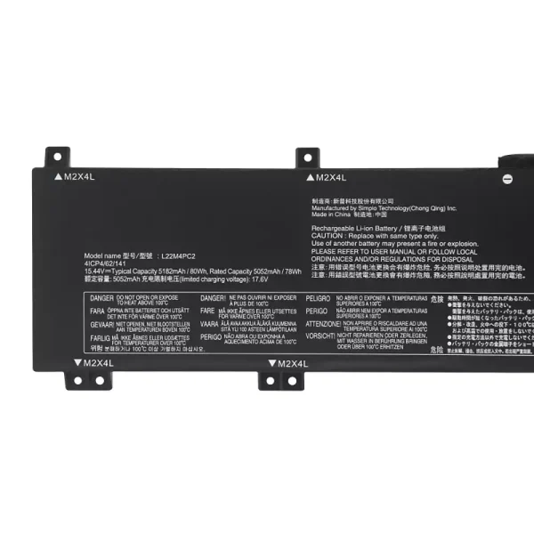 Laptop akkumulátort az LENOVO L22M4PC2 L22B4PC2 L22C4PC2 L22D4PC2 - Image 3