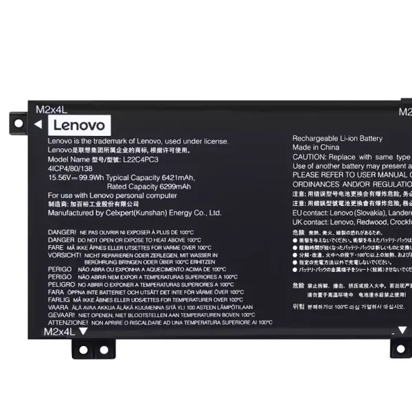 Laptop akkumulátort az LENOVO L22C4PC3 L22D4PC3 L22M4PC3 - Image 3