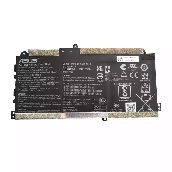 Laptop akkumulátort az ASUS C31N2210