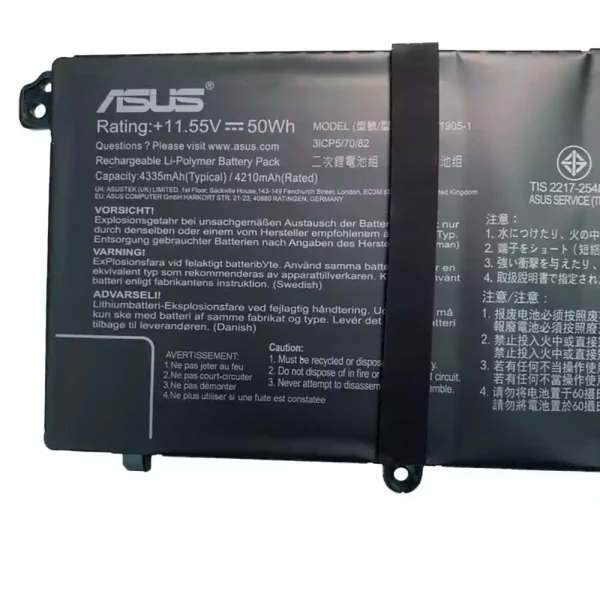 Laptop akkumulátort az ASUS C31N1905-1 - Image 2