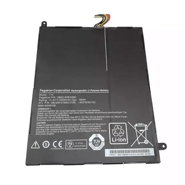 Laptop akkumulátort az 0B23-00BS000 GB-S30-4739D2-0100 40049195