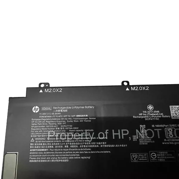 Laptop akkumulátort az HP ED03XL - Image 2