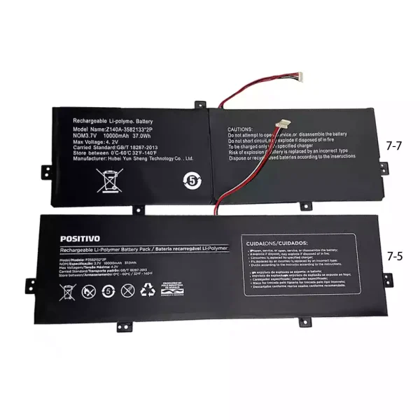 Laptop akkumulátort az POSITIVO Z140A-3582133*2P P3582132*2P