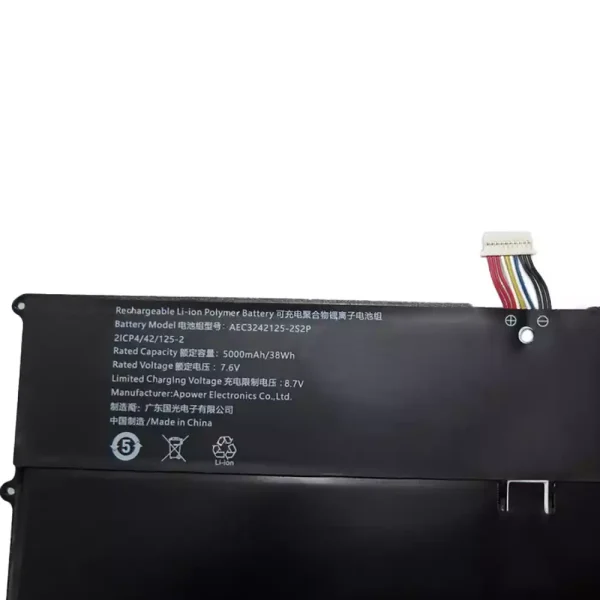 Laptop akkumulátort az GY3242125PHV AEC3242125-2S2P - Image 3