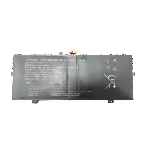 Laptop akkumulátort az U2594122PV-2S1P JUMPER EZbook x3 air