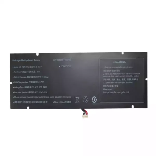 Laptop akkumulátort az N15QPE-3282138-2S1P