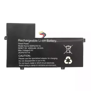 Laptop akkumulátort az GSP4274115