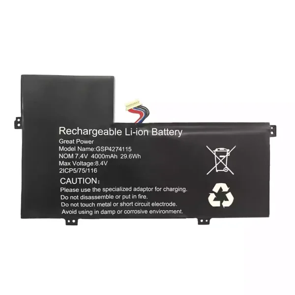 Laptop akkumulátort az GSP4274115