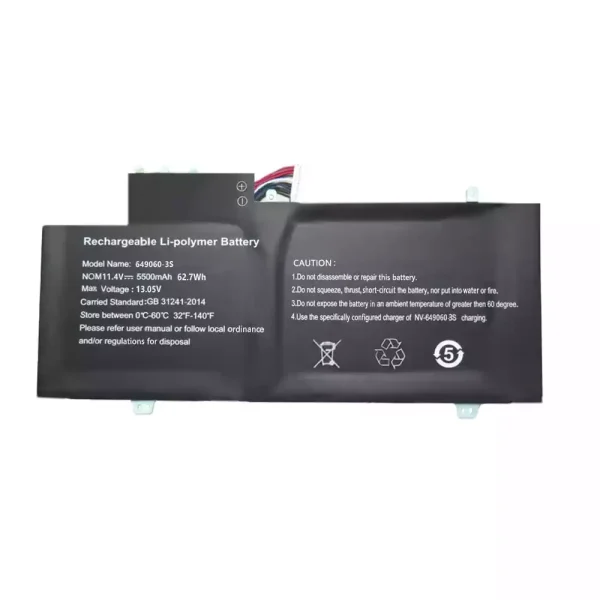 Laptop akkumulátort az 649060-3S