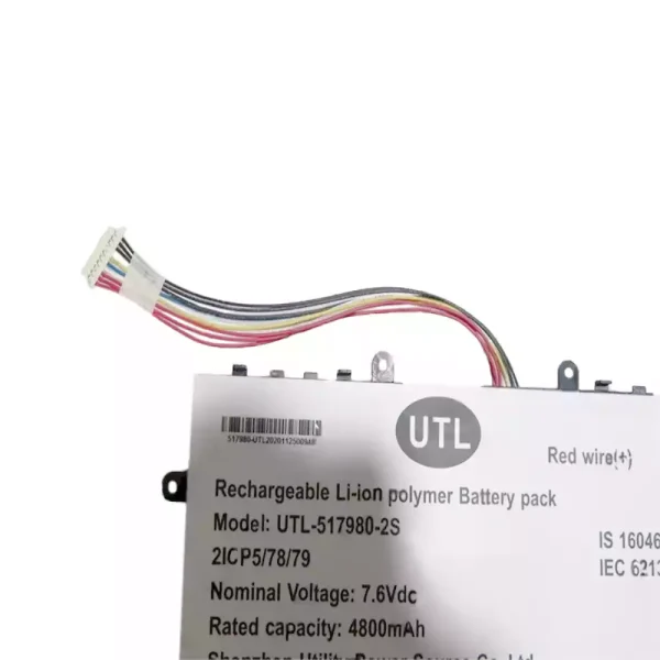 Laptop akkumulátort az UTL-517980-2S - Image 3