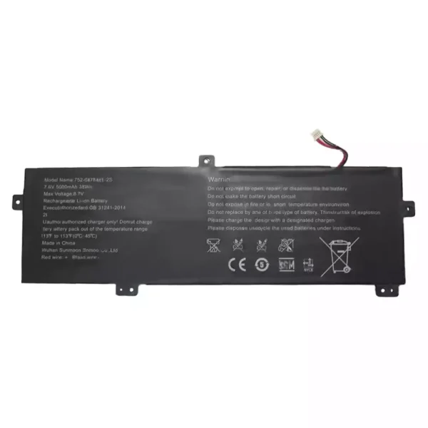 Laptop akkumulátort az 752-0478131-2S