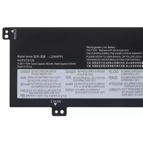 Laptop akkumulátort az LENOVO L22D4PF5 L22C4PF5 L22X4PF5 L22B4PF5 L22M4PF5 - Image 3