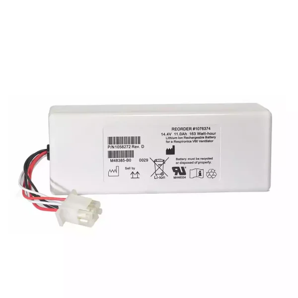 Akkumulátor/akku az RESPIRATEUR V60 V60S,88881344 1076374