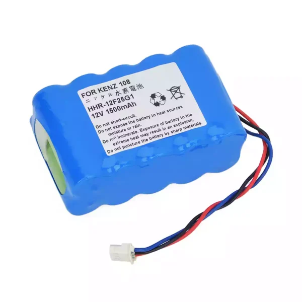 Akkumulátor/akku az Kenz Cardico ECG-108 ECG-110 HHR-12F25G1
