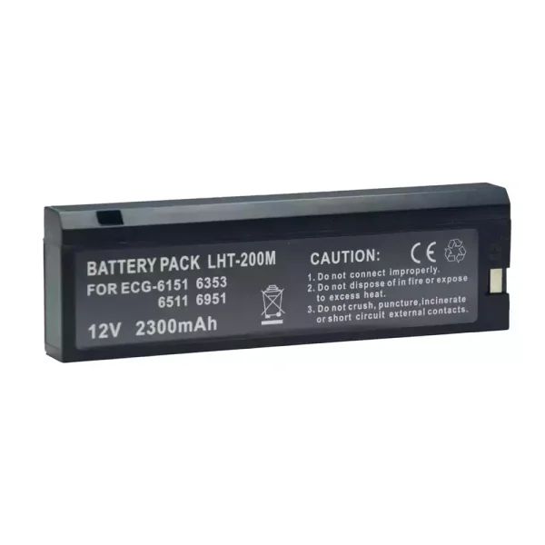 Akkumulátor/akku az NIHON KOHDEN ECG-6000,ECG-6511ECG-6151 ECG-6353,ECG-6551,ECG-6951,OEC-8110,ECG-8810P OEC-8110T,CARDIO FAX