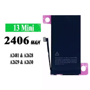 Mobiltelefon akkumulátort A2660 alkalmas iPhone 13 mini