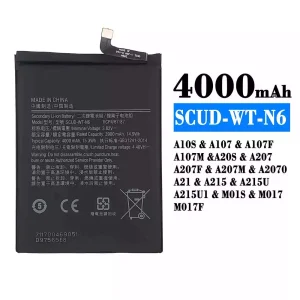 Mobiltelefon akkumulátort SCUD-WT-N6 alkalmas Samsung A20s/A10s/A207/A107/A107F/A107M/A207F/A207M/A2070/A21/A215/A215U/A215U1/M01S/M017/M017F