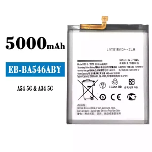 Mobiltelefon akkumulátort EB-BA546ABY alkalmas Samsung A54 5G/A34 5G