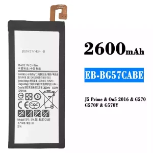 Mobiltelefon akkumulátort EB-BG57CABE alkalmas Samsung J5 Prime