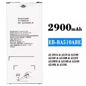 Mobiltelefon akkumulátort EB-BA510ABE alkalmas Samsung A5 2016