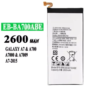 Mobiltelefon akkumulátort EB-BA700ABE alkalmas Samsung A7 2015