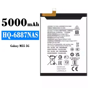 Mobiltelefon akkumulátort HQ-6887NAS alkalmas Samsung Galaxy M55 5G