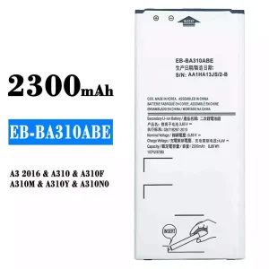 Mobiltelefon akkumulátort EB-BA310ABE alkalmas Samsung A3 2016