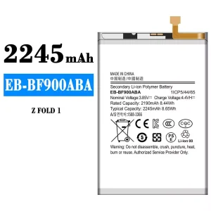 Mobiltelefon akkumulátort EB-BF900ABA alkalmas Samsung Z FOLD 1