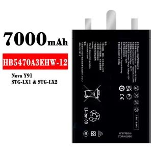 Mobiltelefon akkumulátort HB5470A3EHW-12 alkalmas HUAWEI Nova Y91