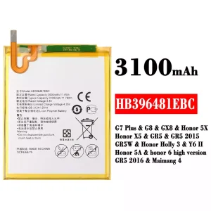 Mobiltelefon akkumulátort HB396481EBC alkalmas HUAWEI G7 Plus / G8 / GX8 / Honor 5X / Honor X5 / Honor 5A