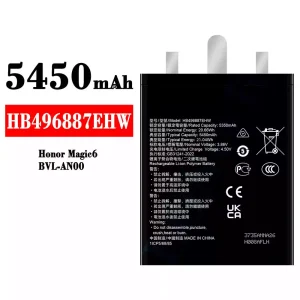 Mobiltelefon akkumulátort HB496887EHW alkalmas HUAWEI Honor Magie 6