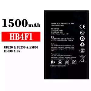 Mobiltelefon akkumulátort HB4F1 alkalmas HUAWEI U8220/U8230/E5830/E5838/E5