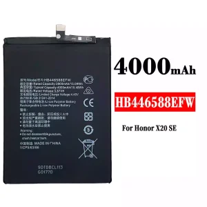 Mobiltelefon akkumulátort HB446588EFW alkalmas HUAWEI Honor X20 SE