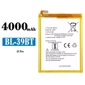 Mobiltelefon akkumulátort BL-39BT alkalmas Tecno i5 Pro