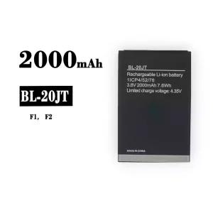 Mobiltelefon akkumulátort BL-20JT alkalmas Tecno F1 / F2