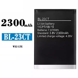 Mobiltelefon akkumulátort BL-23CT alkalmas Tecno WX3 LTE